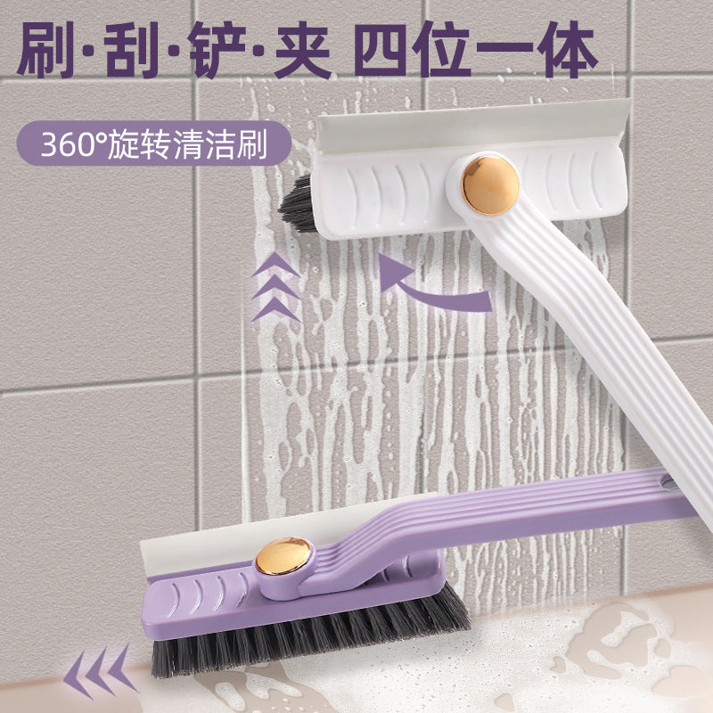 New product crevice brush, floor seam brush, scraping brush, integrated bathroom floor brush, bathroom corner crevice, toilet cleaning brush
