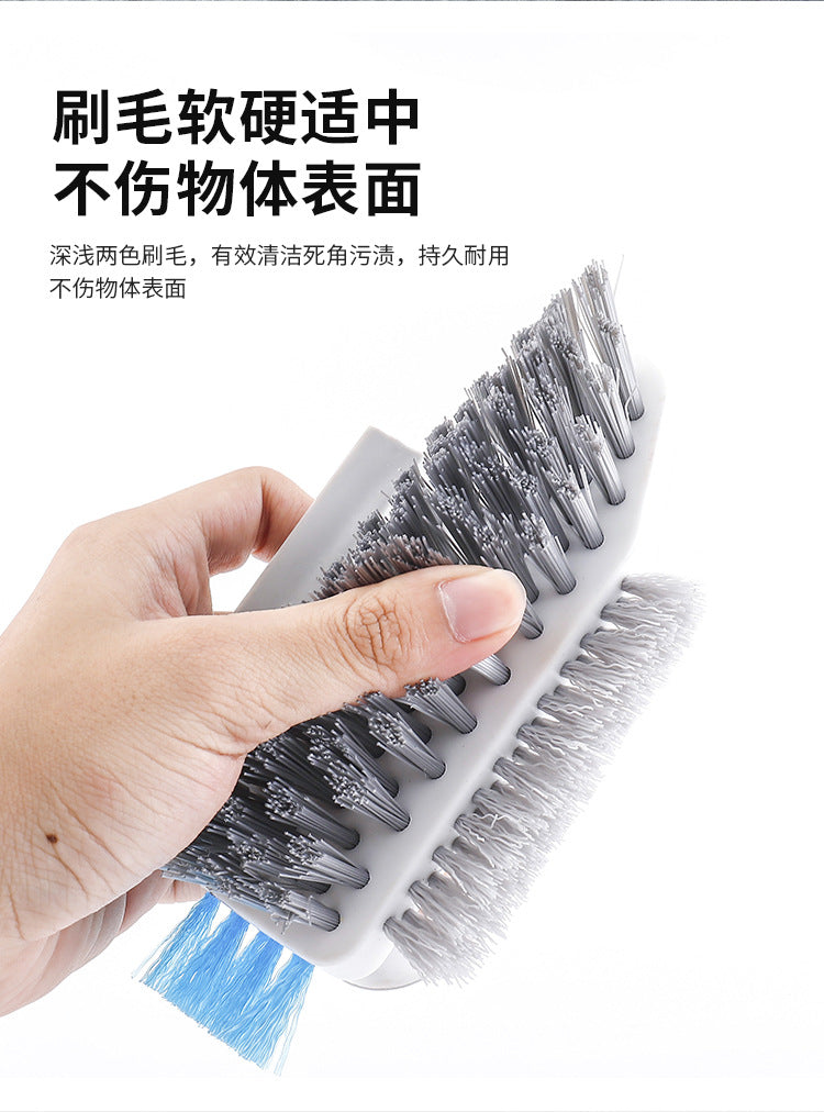 New product crevice brush, floor seam brush, scraping brush, integrated bathroom floor brush, bathroom corner crevice, toilet cleaning brush