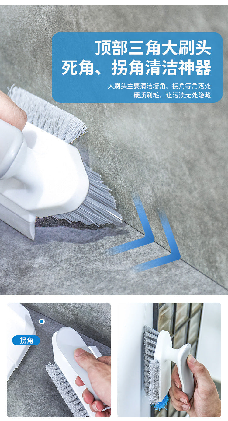New product crevice brush, floor seam brush, scraping brush, integrated bathroom floor brush, bathroom corner crevice, toilet cleaning brush