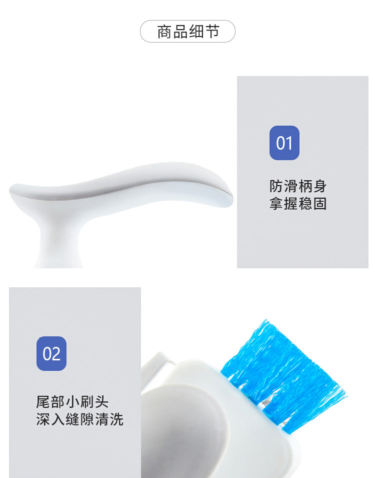 New product crevice brush, floor seam brush, scraping brush, integrated bathroom floor brush, bathroom corner crevice, toilet cleaning brush