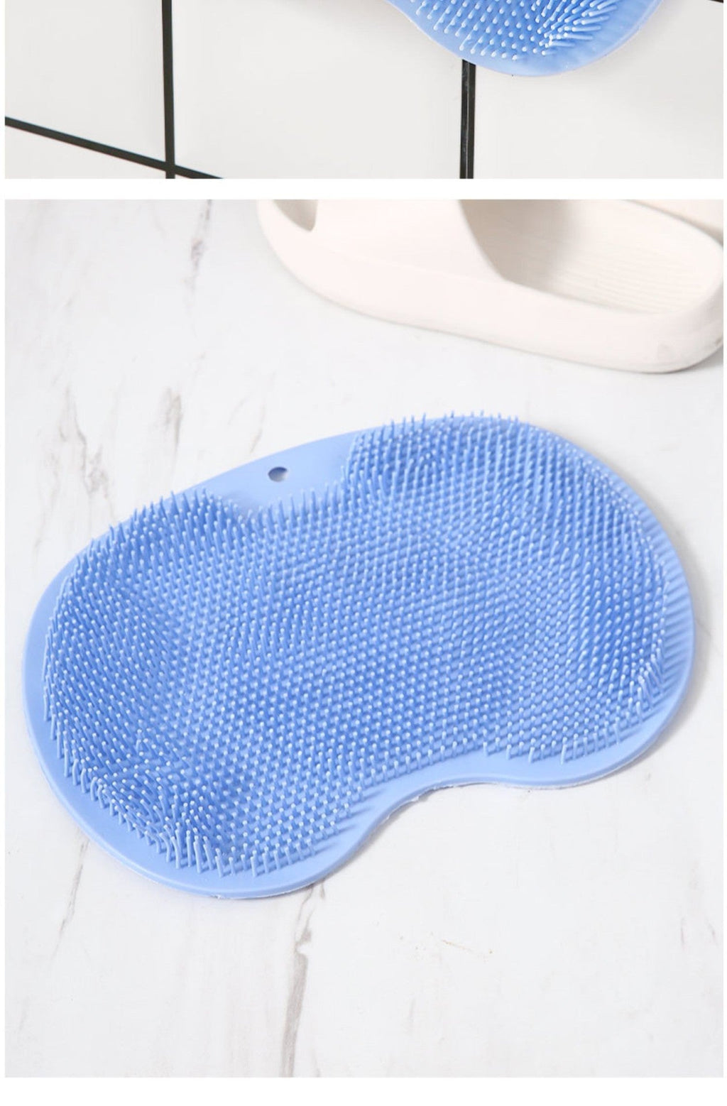 Bath back rubbing artifact, back silicone anti-slip mat, foot rubbing pad, silicone foot rubbing artifact, bathroom foot massage mat